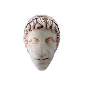 Apollo Greek God Mask - Ancient Greek Theatre Casting Stone Material Large
